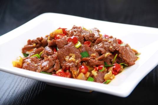 小炒牛肉