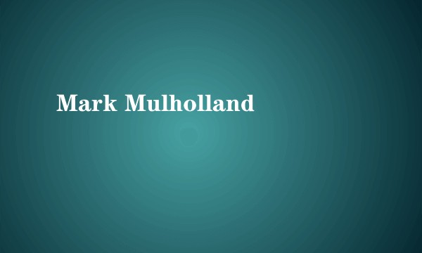 Mark Mulholland