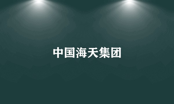 中国海天集团