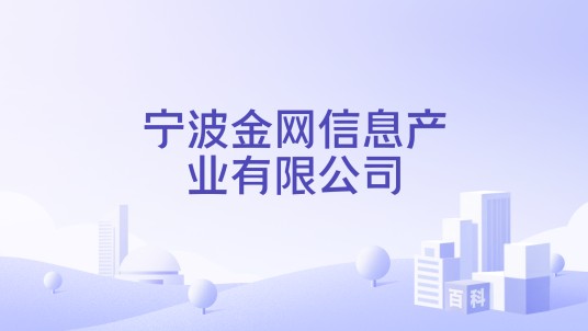 宁波金网信息产业有限公司