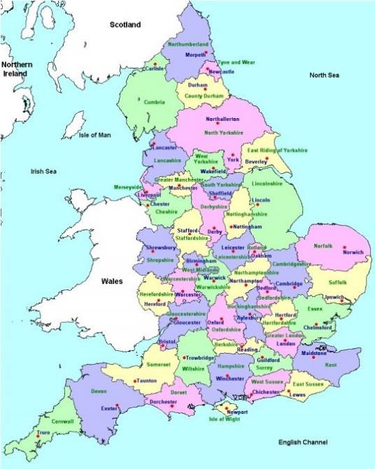 英格兰行政区划