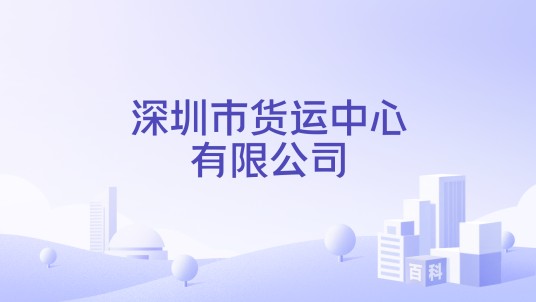 深圳市货运中心有限公司