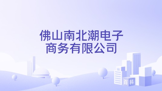 佛山南北潮电子商务有限公司