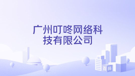 广州叮咚网络科技有限公司