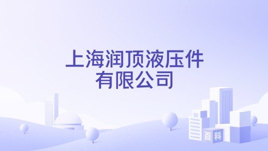 上海润顶液压件有限公司