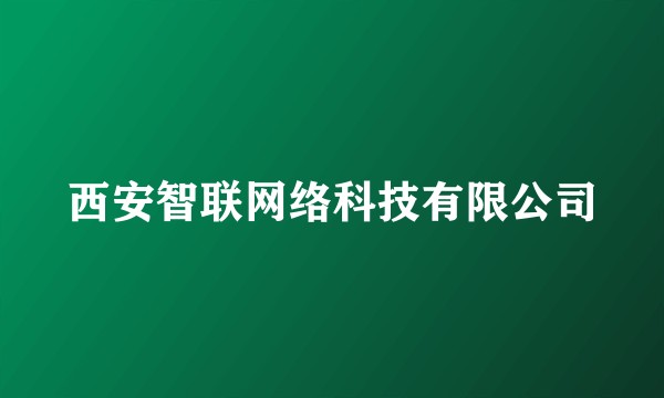 西安智联网络科技有限公司