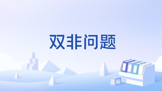 双非问题