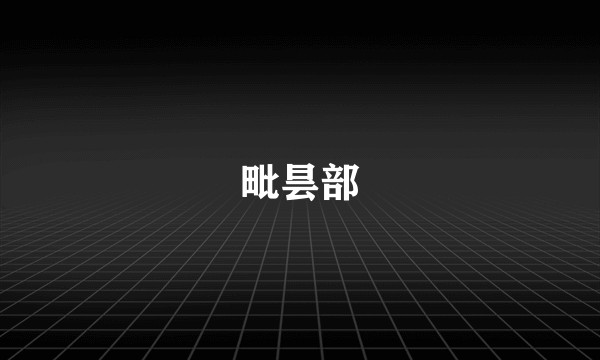 毗昙部