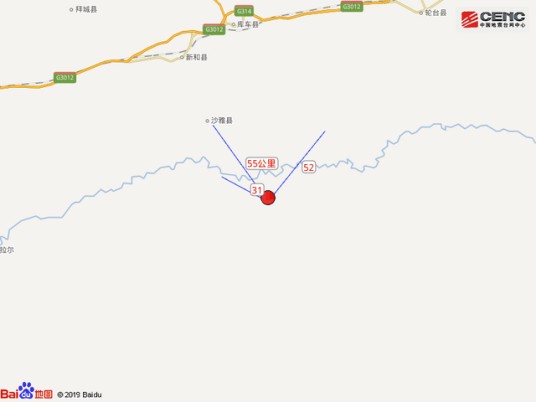 4·16沙雅地震