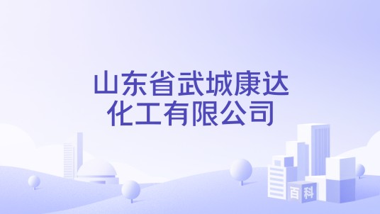 山东省武城康达化工有限公司