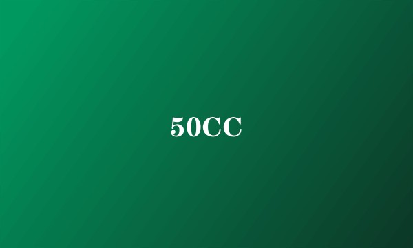 50CC