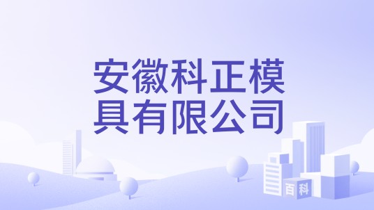 安徽科正模具有限公司