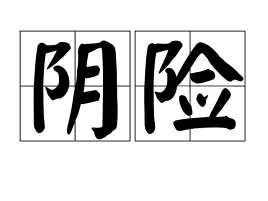 阴险（汉语词语）