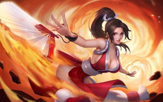 不知火舞（手游《魂武者》里的刺客类英雄角色）