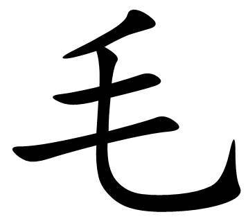 毛（汉语汉字）