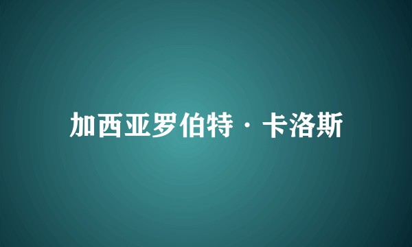 加西亚罗伯特·卡洛斯