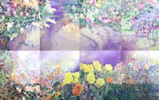 神秘园(潘蕾油画作品)