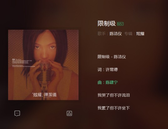 限制级（陈洁仪演唱歌曲）