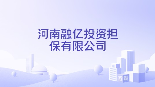 河南融亿投资担保有限公司