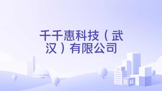 千千惠科技(武汉)有限公司
