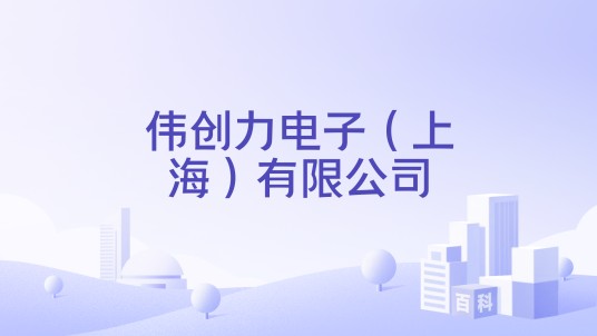 伟创力电子(上海)有限公司