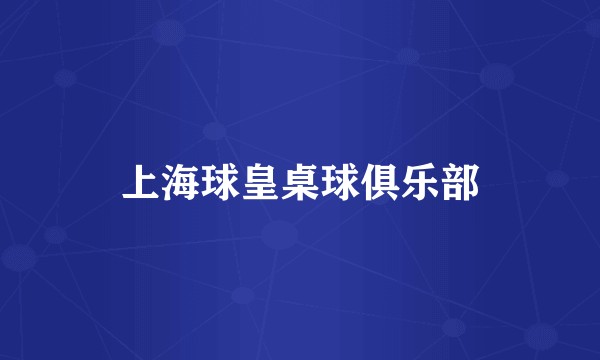 上海球皇桌球俱乐部