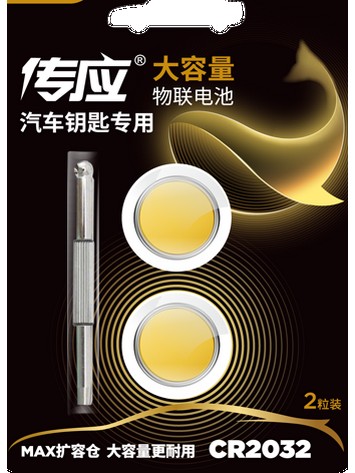 传应大容量纽扣电池
