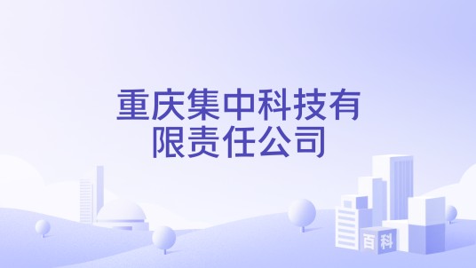 重庆集中科技有限责任公司