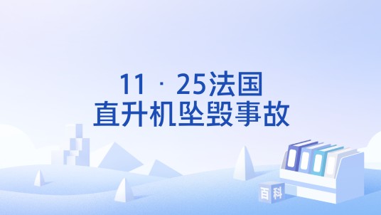 11·25法国直升机坠毁事故（2022年法国直升机坠毁事故）