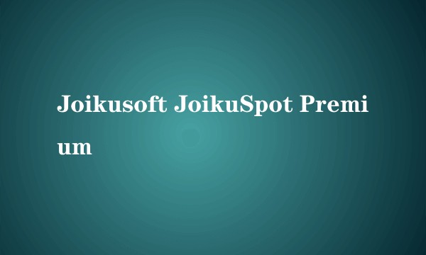Joikusoft JoikuSpot Premium