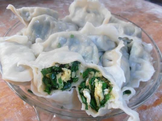 韭菜鸡蛋水饺