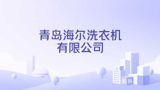 青岛海尔洗衣机有限公司