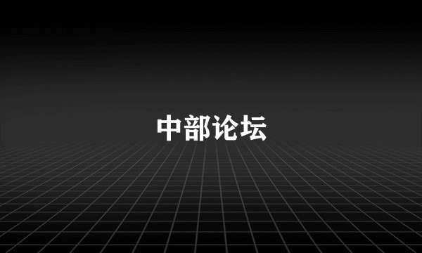 中部论坛