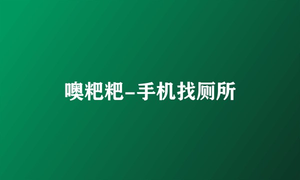 噢粑粑-手机找厕所