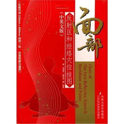 面部反射区和经络穴位挂图