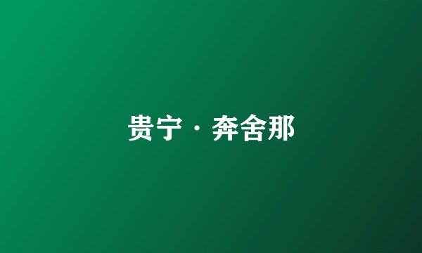 贵宁·奔舍那