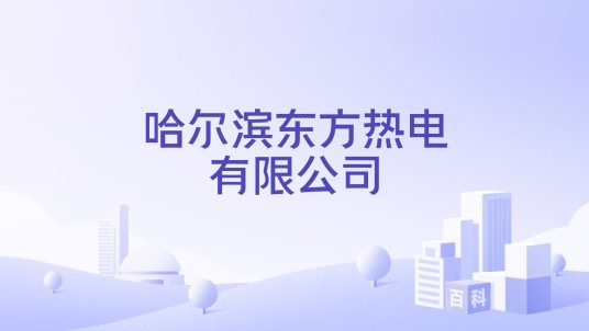 哈尔滨东方热电有限公司