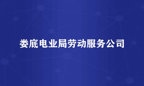 娄底电业局劳动服务公司