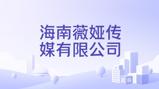 海南薇娅传媒有限公司