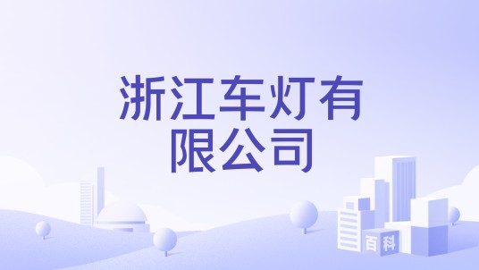 浙江车灯有限公司
