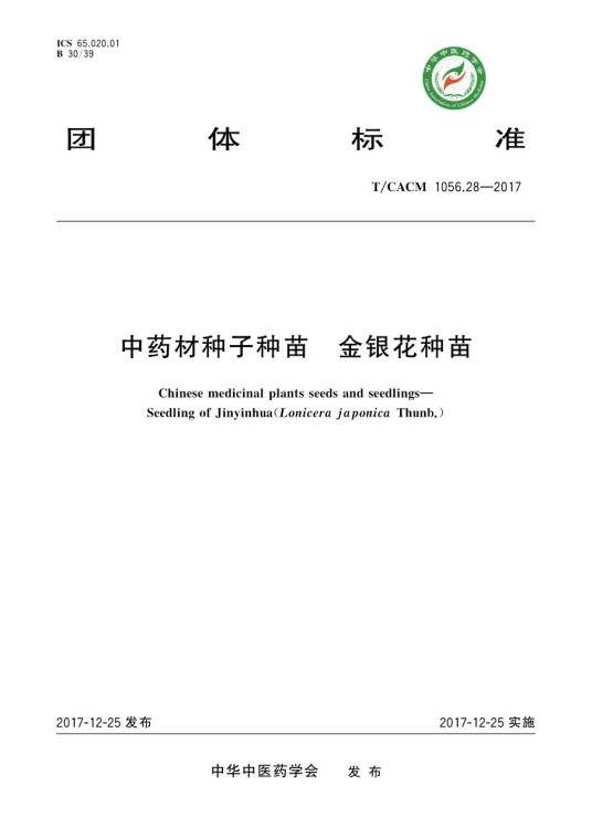 中药材种子种苗—金银花种苗