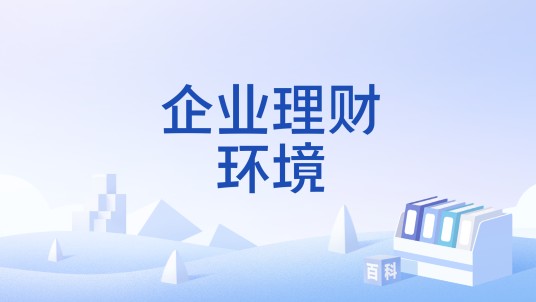 企业理财环境