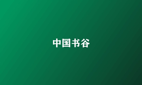 中国书谷