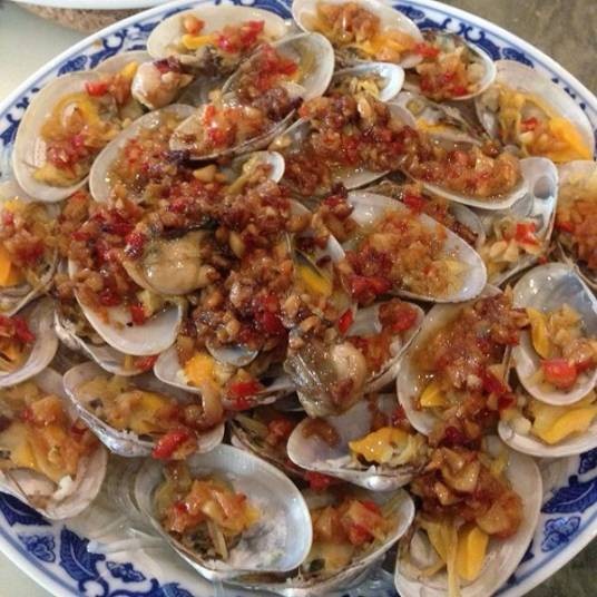 粉丝蒸花甲