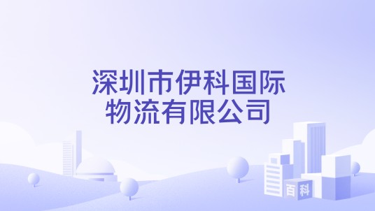 深圳市伊科国际物流有限公司