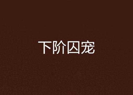 下阶囚宠