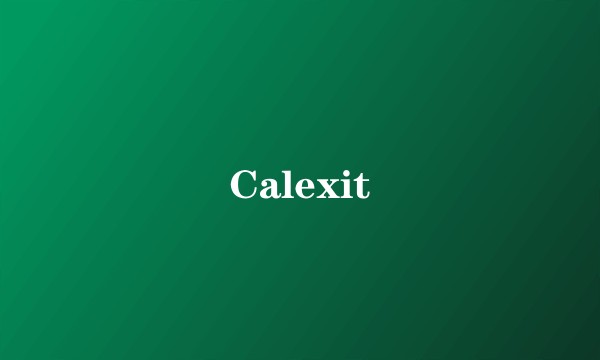 Calexit