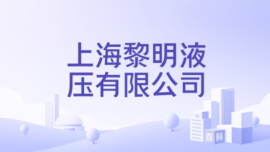 上海黎明液压有限公司