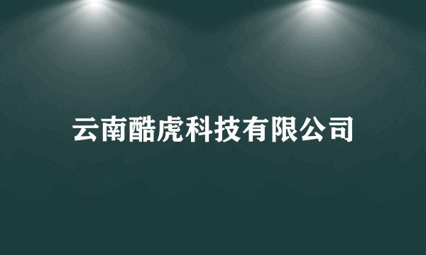 云南酷虎科技有限公司