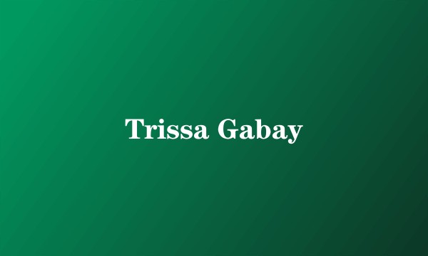 Trissa Gabay